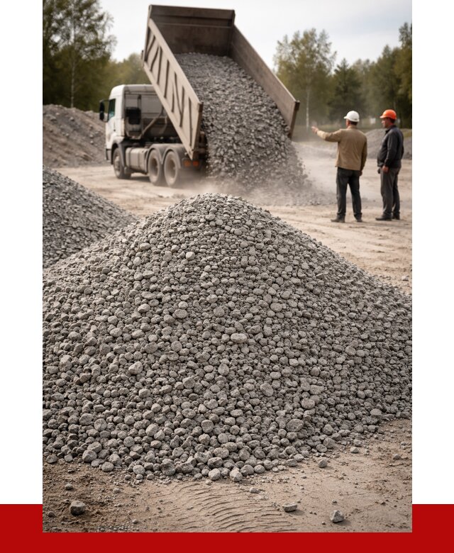 Гранитный щебень фракция 0-5 в Кропоткине от 3149 руб ПРОНЕРУДКрп