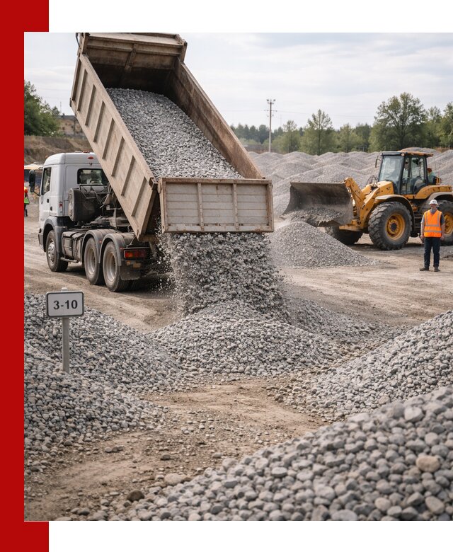 Гранитный щебень фракции 3–10: доставка и продажа в Кропоткине