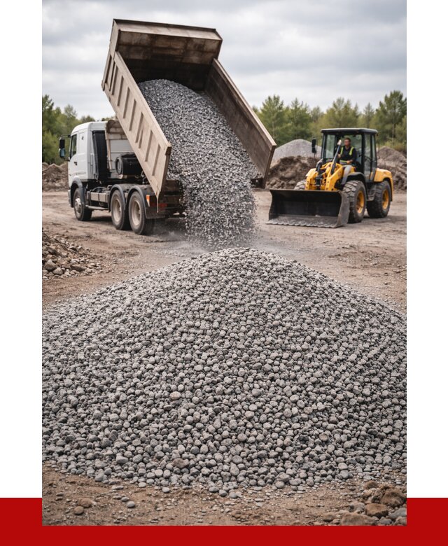 Гранитный щебень фракция 5-10 в Кропоткине от 3475 | ПРОНЕРУДКрп