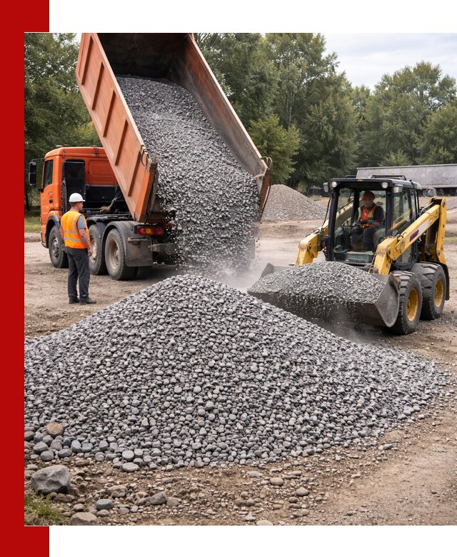 Купить гранитный щебень фракции 5–10 в Кропоткине с доставкой