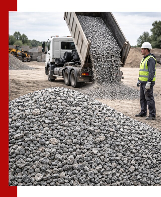 Доставка и продажа гранитного щебня фракции 5-20 в Кропоткине