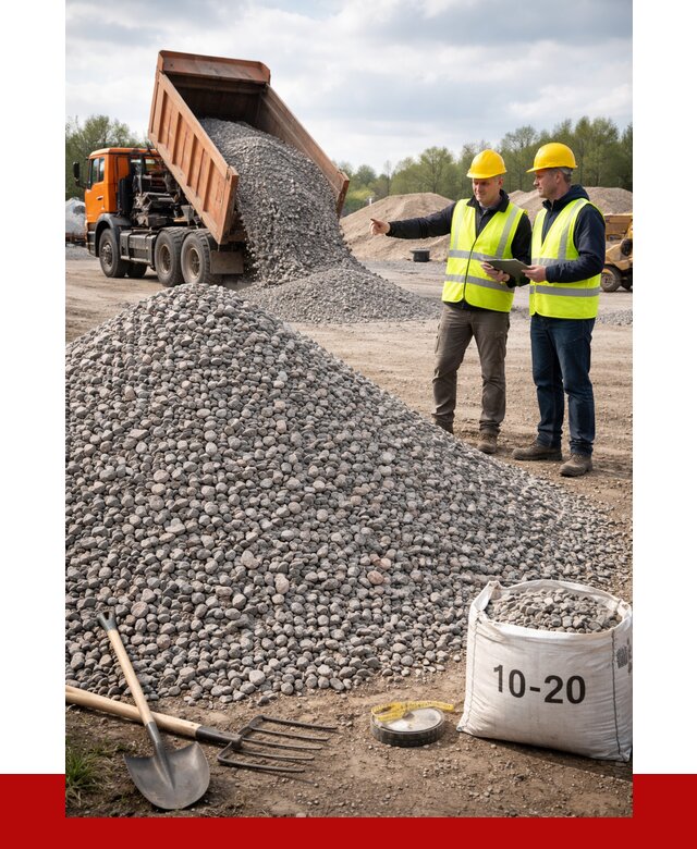 Гранитный щебень фракция 10-20 в Кропоткине от 4561 руб.|ПРОНЕРУДКрп