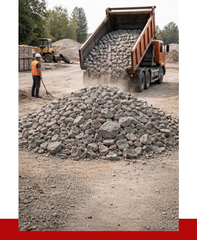 Гранитный щебень фракция 70-150 в Кропоткине от 1792 | ПРОНЕРУДКрп