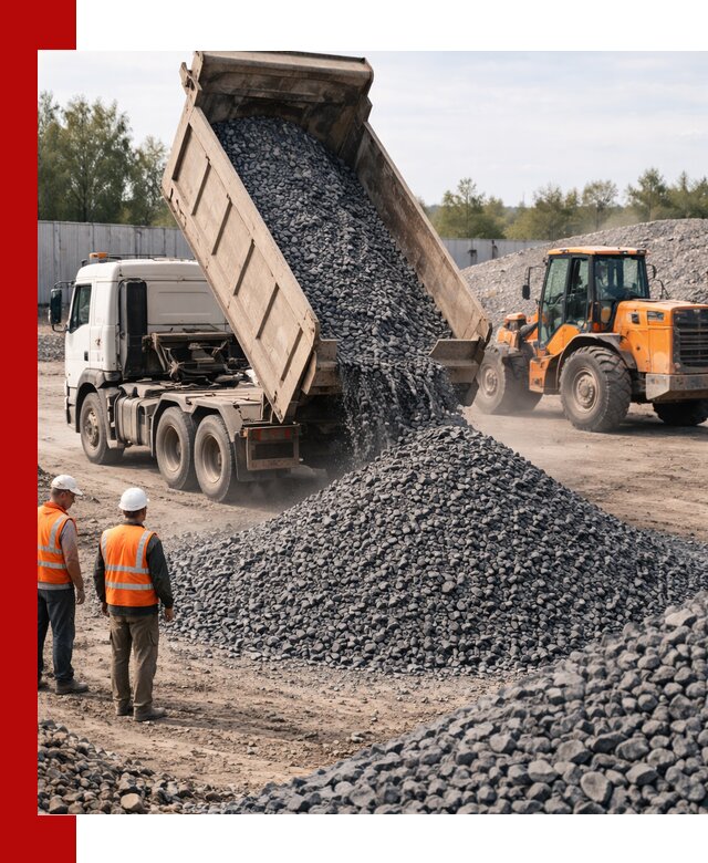 Доставка и продажа щебня габбро-диабаза в Кропоткине