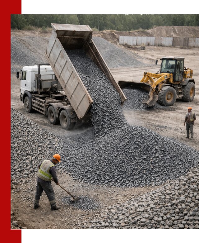 Щебень габбро-диабаз фр. 5-20 с доставкой в Кропоткине