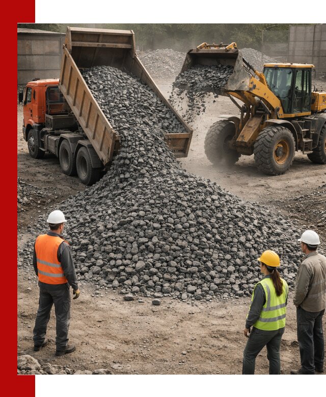 Щебень габбро-диабаз фракция 40–70 доставка в Кропоткине