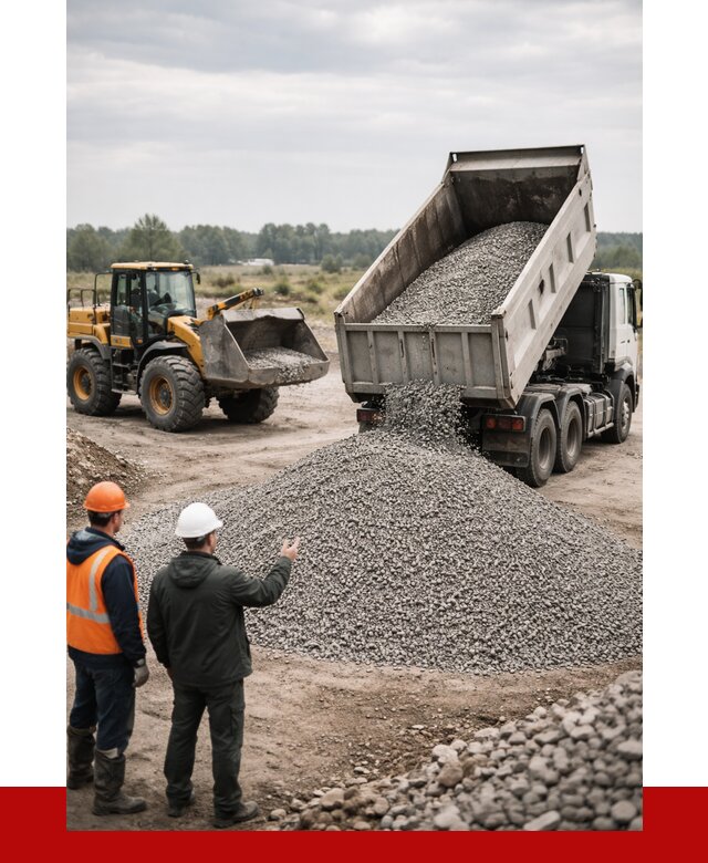 гравийный щебень фракция 3-10 в Кропоткине от 3475 р. ПРОНЕРУДКрп