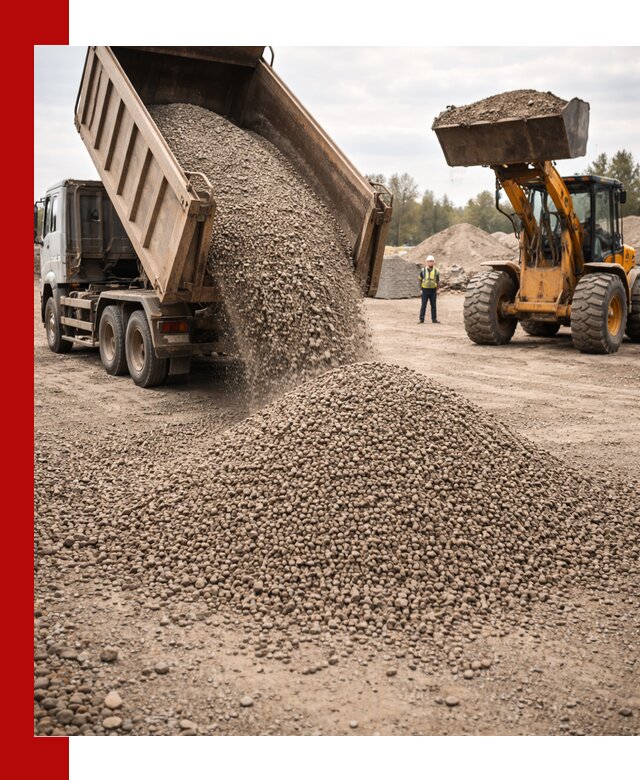 Гравийный щебень фракция 3–10 с доставкой в Кропоткине