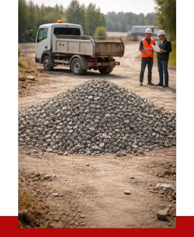 Гравийный щебень фракция 20-40 в Кропоткине от 1303 р. | ПРОНЕРУДКрп