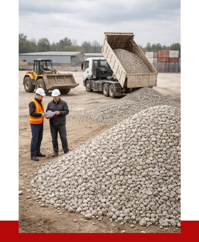 Известняковый щебень в Кропоткине от 1520 р. доставка | ПРОНЕРУДКрп