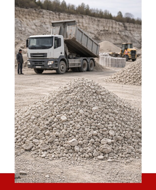 Известняковый щебень фракция 5-20 в Кропоткине, 4561 р. ПРОНЕРУДКрп