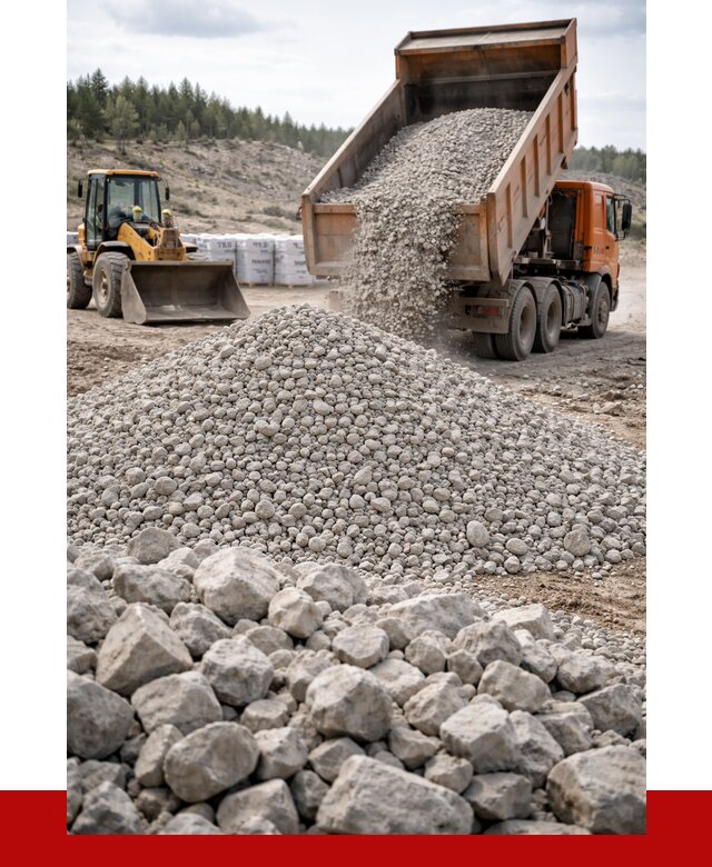 Доломитовый щебень фр. 20-40 в Кропоткине от 4561 р. | ПРОНЕРУДКрп
