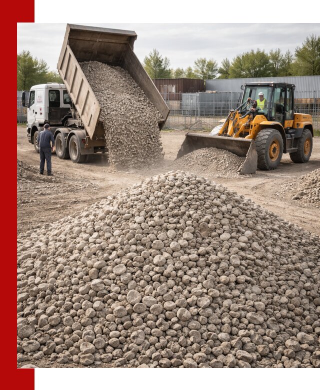 Доломитовый щебень фракции 20–41 с доставкой в Кропоткине