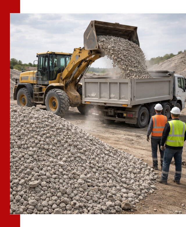 Доломитовый щебень фракция 40–71 доставка и продажа в Кропоткине