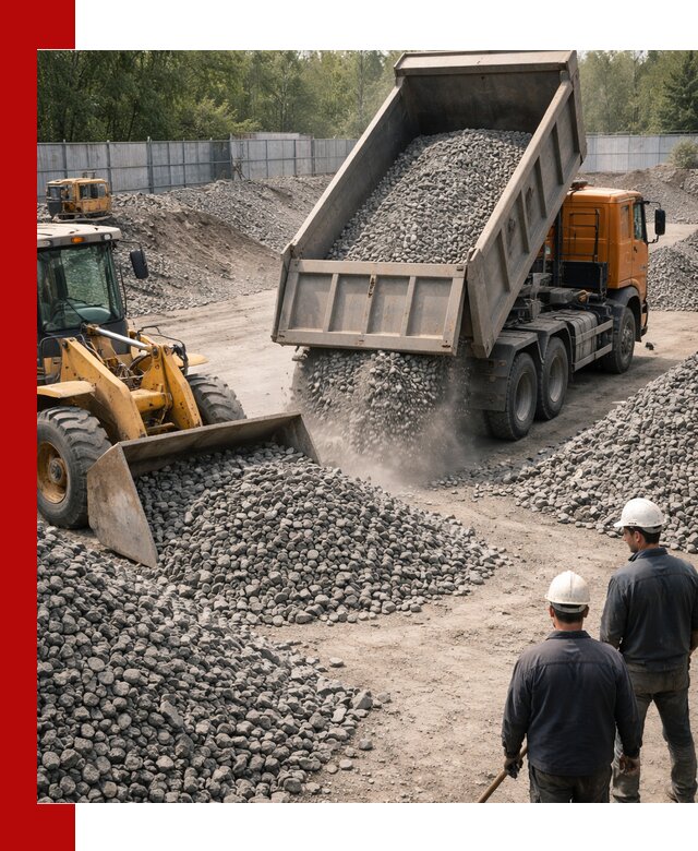 Шлаковый щебень фракция 20-40 доставка и продажа в Кропоткине