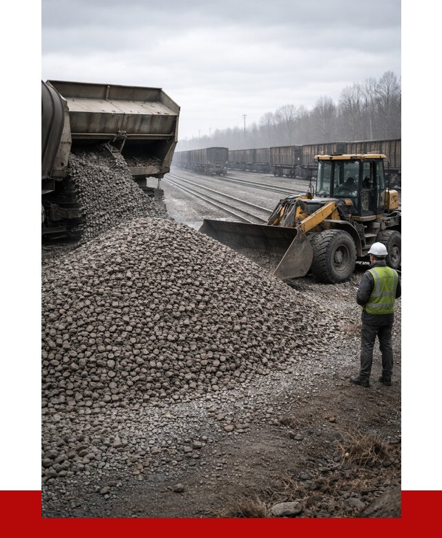 Купить железнодорожный щебень в Кропоткине от 3041 р. | ПРОНЕРУДКрп