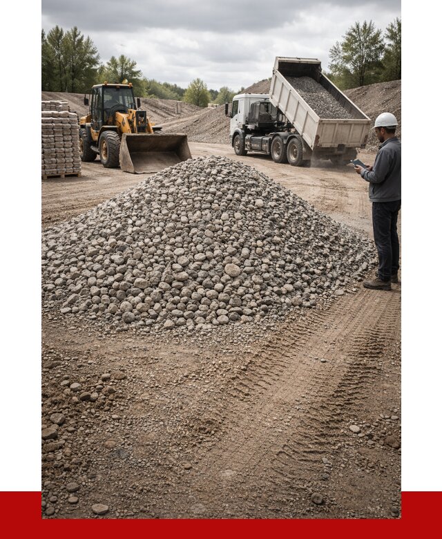 Купить бетонный щебень в Кропоткине, от 3475 р. ПРОНЕРУДКрп