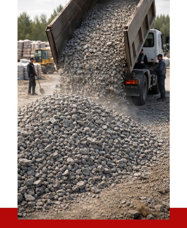 Бетонный щебень фракция 40-70 в Кропоткине от 1955 р. ПРОНЕРУДКрп