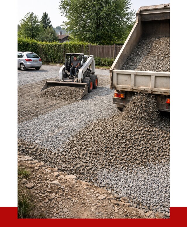Щебень для парковки в Кропоткине с доставкой от 1303 р.| ПРОНЕРУДКрп