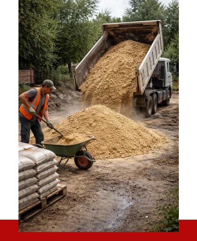 Купить песок с доставкой в Кропоткине от 1955 р. | ПРОНЕРУДКрп