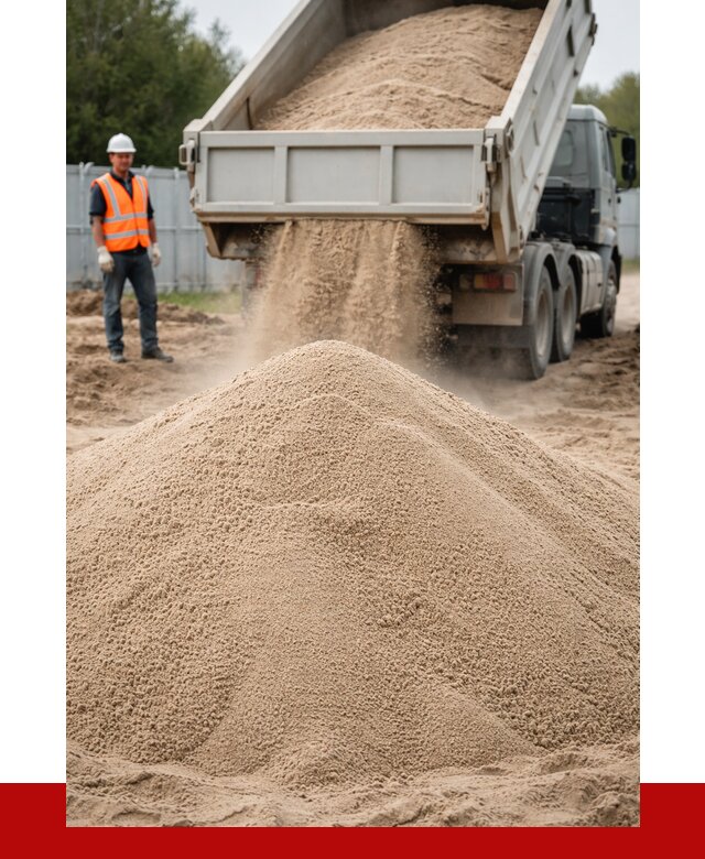 Купить сеяный песок с доставкой в Кропоткине от 2389 р ПРОНЕРУДКрп