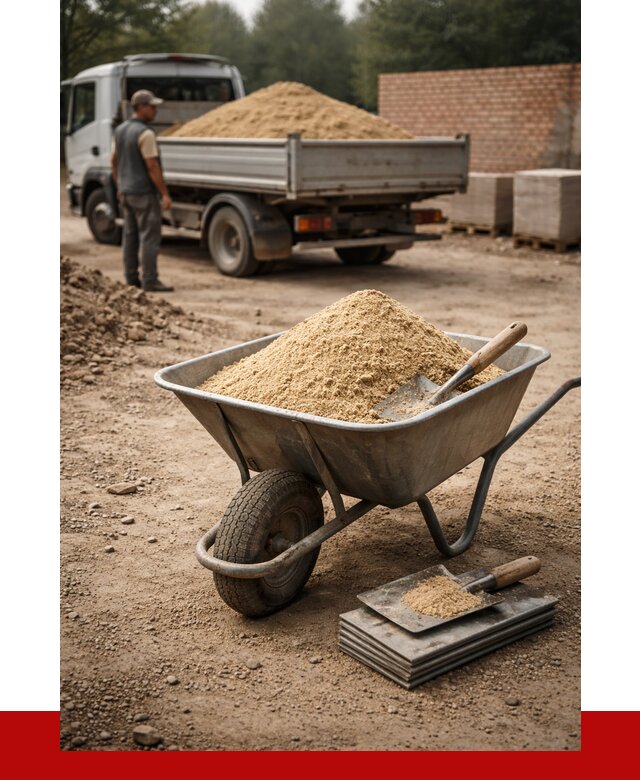 Песок для кладки в Кропоткине с доставкой от 2389 р. | ПРОНЕРУДКрп