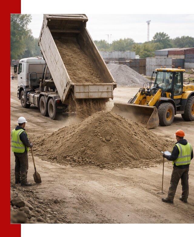 Доставка и продажа пескогрунта оптом и в розницу в Кропоткине