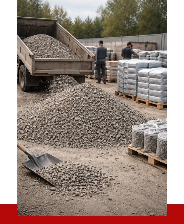 Гравий фракция 5-20 в Кропоткине купить от 2498 р. ПРОНЕРУДКрп