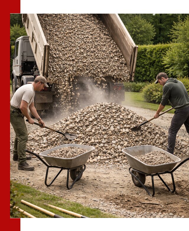 Доставка и продажа декоративной гальки в Кропоткине