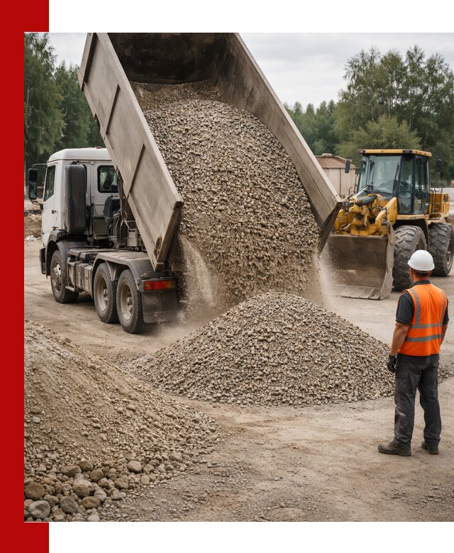 Доставка щпс в Кропоткине — щебеночно-песчаная смесь под заборы и дорожки