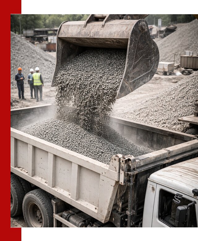 Отсев и крошка для строительства и дорожных работ в Кропоткине