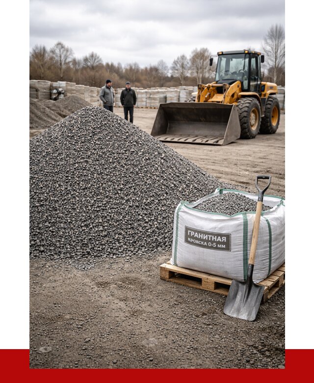 Купить гранитную крошку в Кропоткине от 5212 р. с доставкой | ПРОНЕРУДКрп