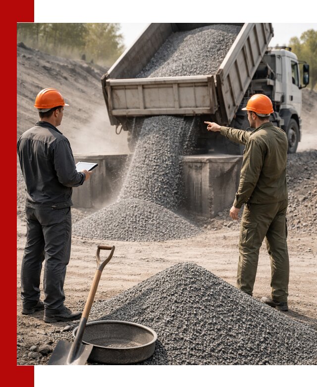 Гранитная крошка фракция 2-5 доставка в Кропоткине