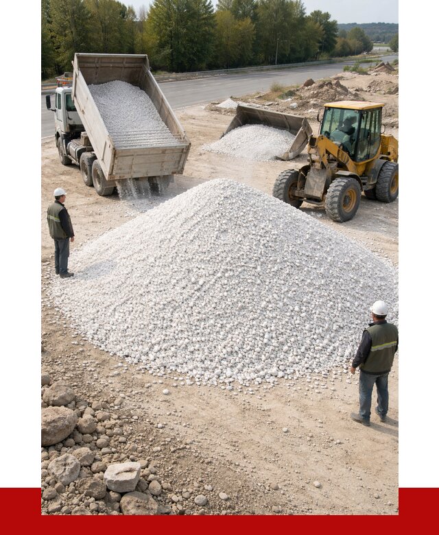 Белая мраморная крошка в Кропоткине от 4561 р. с доставкой | ПРОНЕРУДКрп