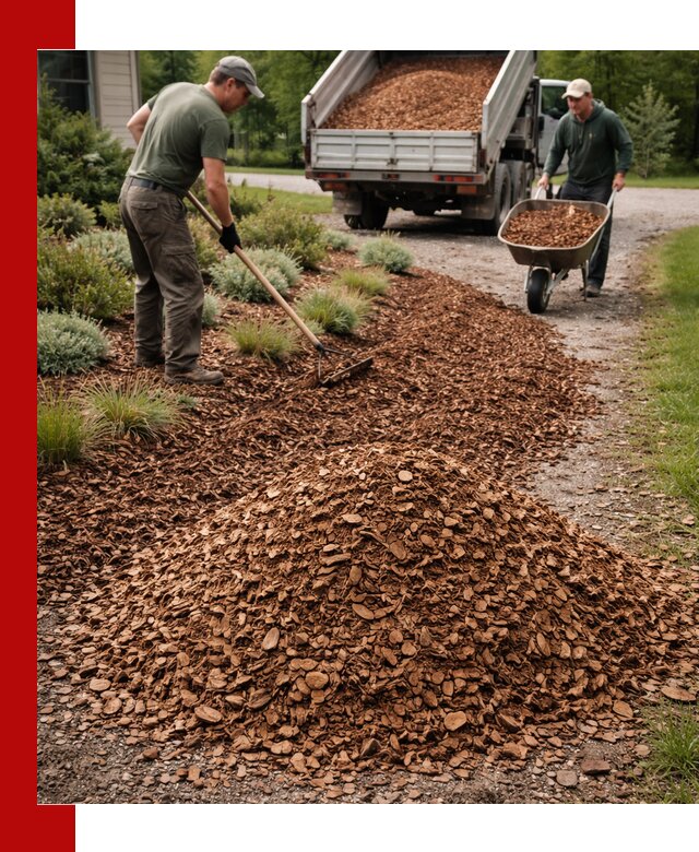 Крошка для мульчирования с доставкой в Кропоткине