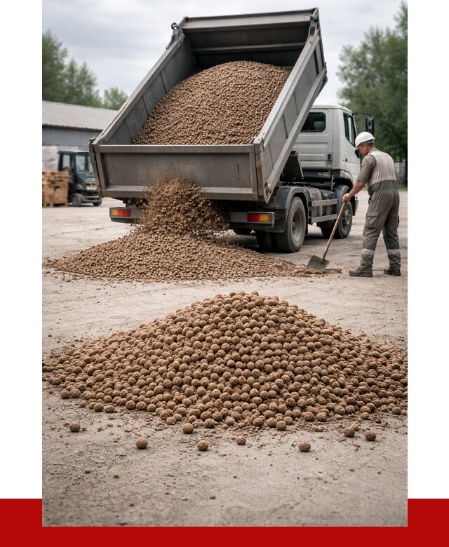 Керамзит с доставкой в Кропоткине от 4561 р. за м3 | ПРОНЕРУДКрп