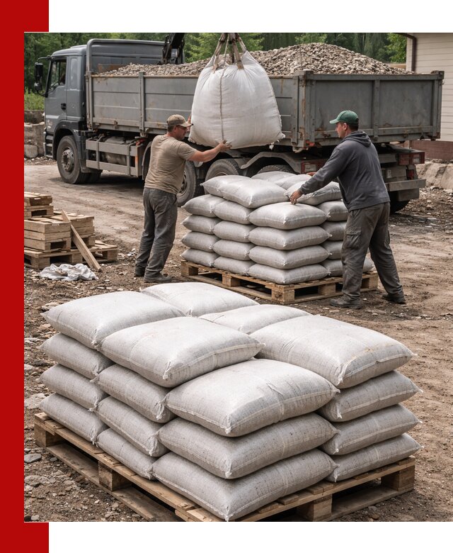 Керамзит в мешках с доставкой в Кропоткине от компании-поставщика