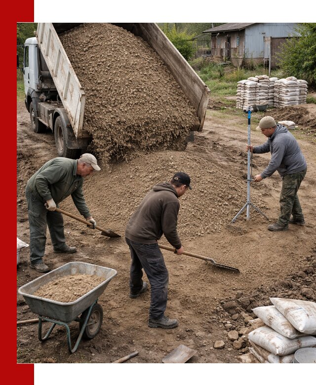 Керамзитовый песок с доставкой в Кропоткине оптом и в розницу