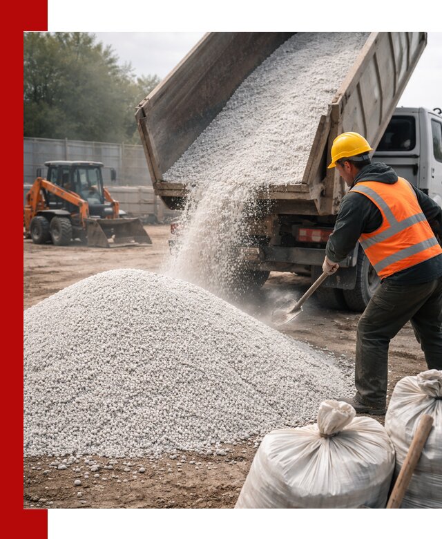 Доставка перлита вспученного в Кропоткине оптом и в розницу