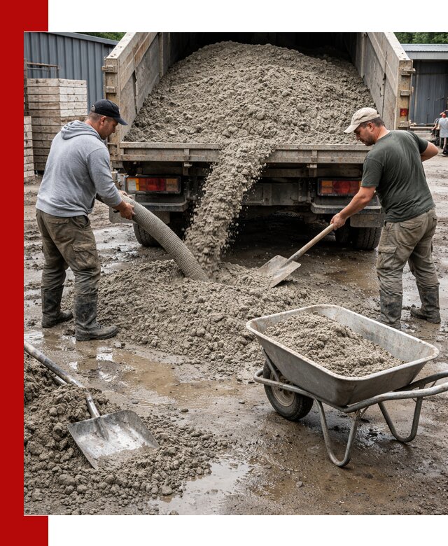 Цементно-песчаная смесь М150 доставка в Кропоткине