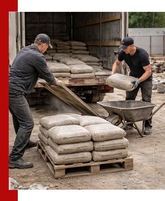 Пескобетон М300 с доставкой в Кропоткине по выгодной цене