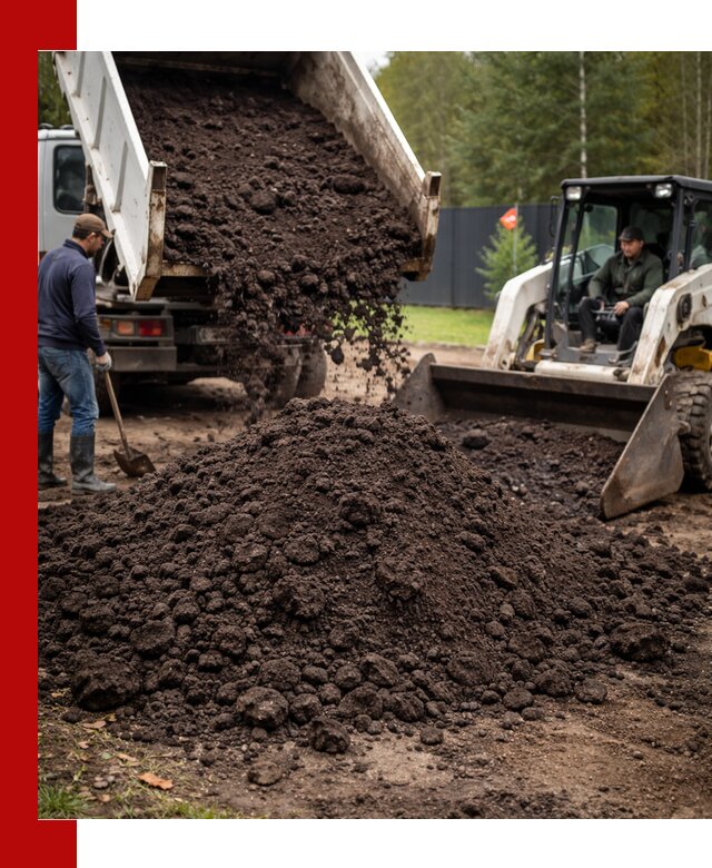 Плодородный грунт с доставкой в Кропоткине для садов и огородов