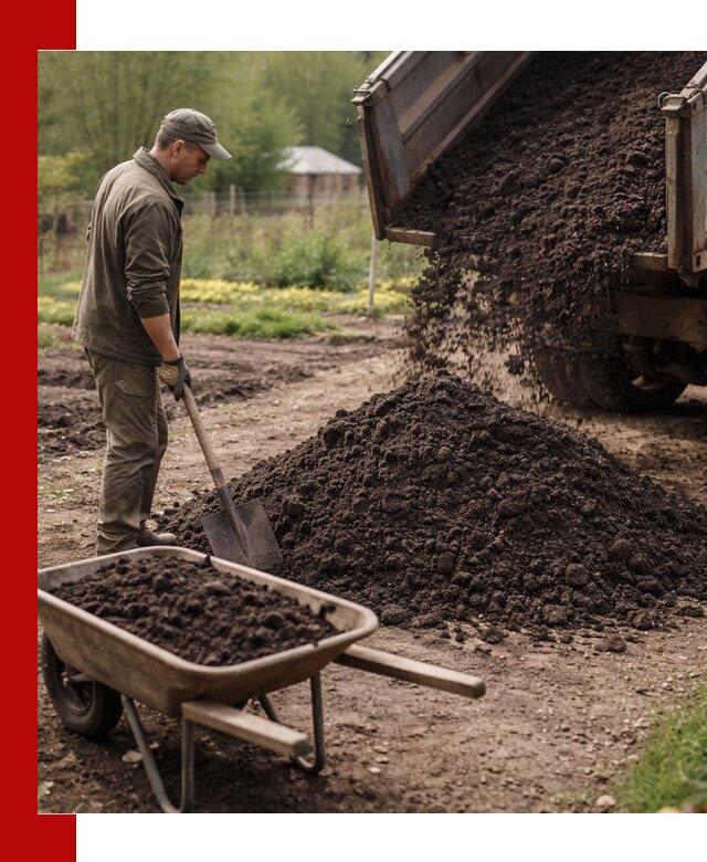 Доставка качественной земли для огорода в Кропоткине