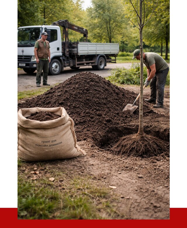 Грунт для посадки деревьев в Кропоткине от 1303 р. | ПРОНЕРУДКрп