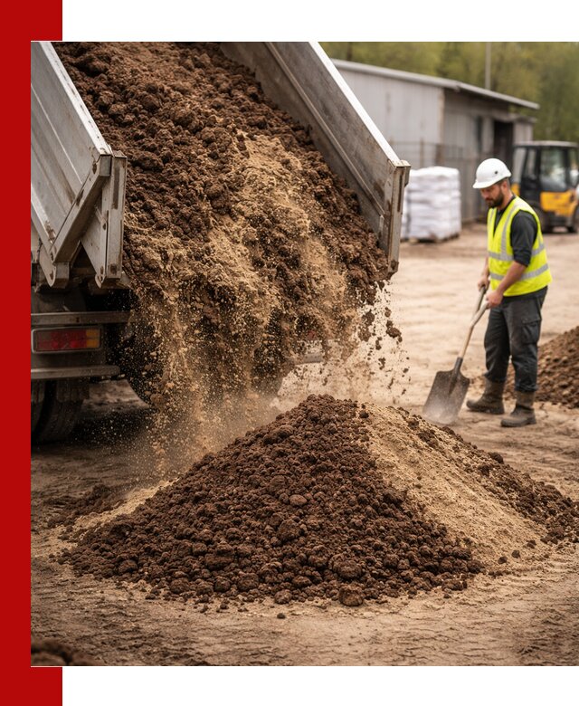 Доставка торфо-песчаной смеси в Кропоткине для строительства и озеленения