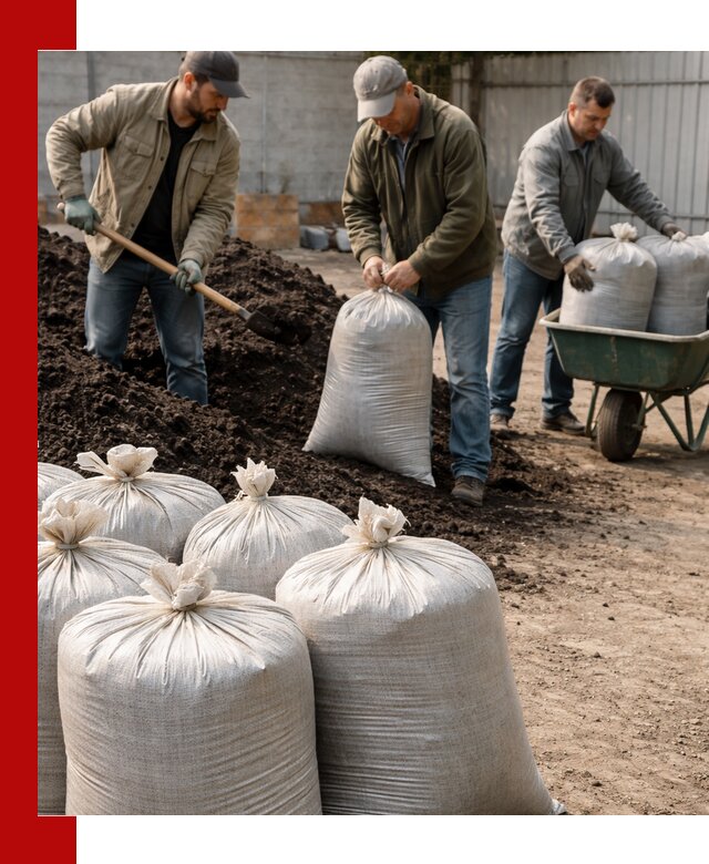 Купить чернозем в мешках с доставкой в Кропоткине