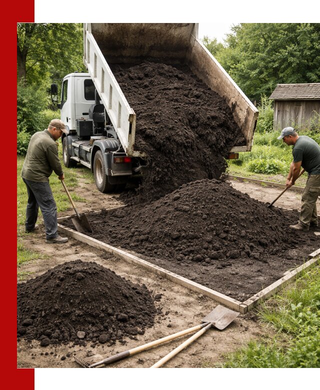 Купить чистый чернозем для огорода с доставкой в Кропоткине