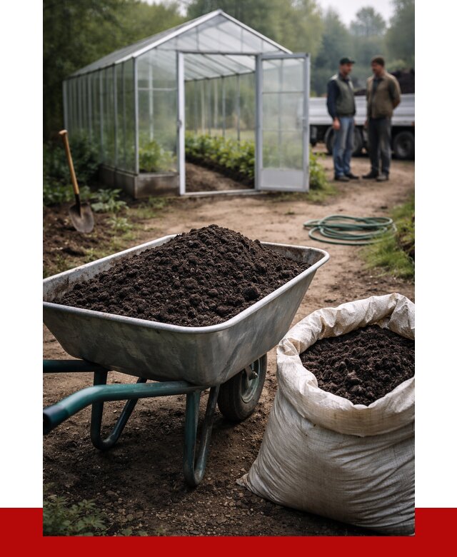 Чернозем для теплицы в Кропоткине с доставкой от 1629 р. | ПРОНЕРУДКрп