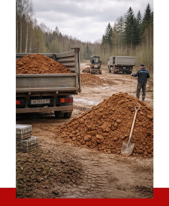 Глина и суглинки в Кропоткине от 4887 р. за куб | ПРОНЕРУДКрп