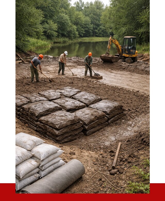 Купить глину для пруда в Кропоткине от 4887 р. с доставкой | ПРОНЕРУДКрп